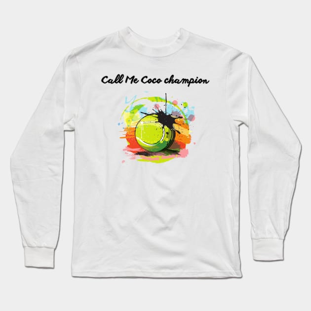 call me coco champion Long Sleeve T-Shirt by Zoubir